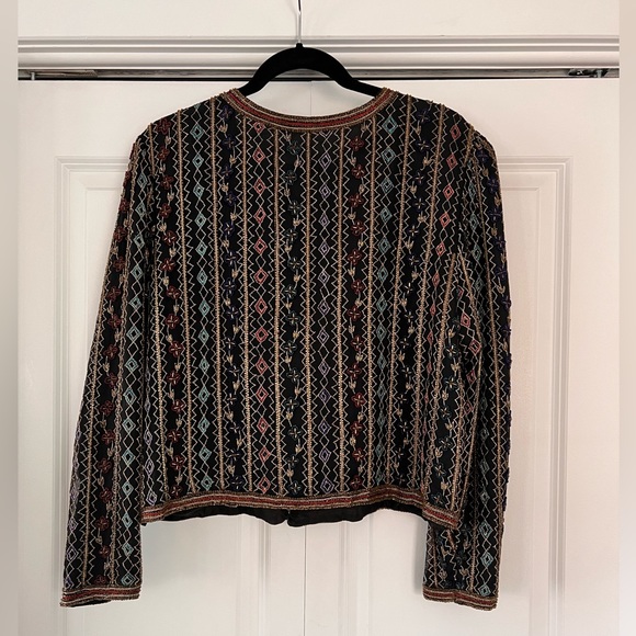 Vintage beaded bolero/cardigan - Picture 3 of 3